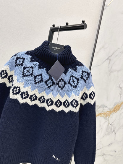 Pra NEW Fair Isle jacquard sweater