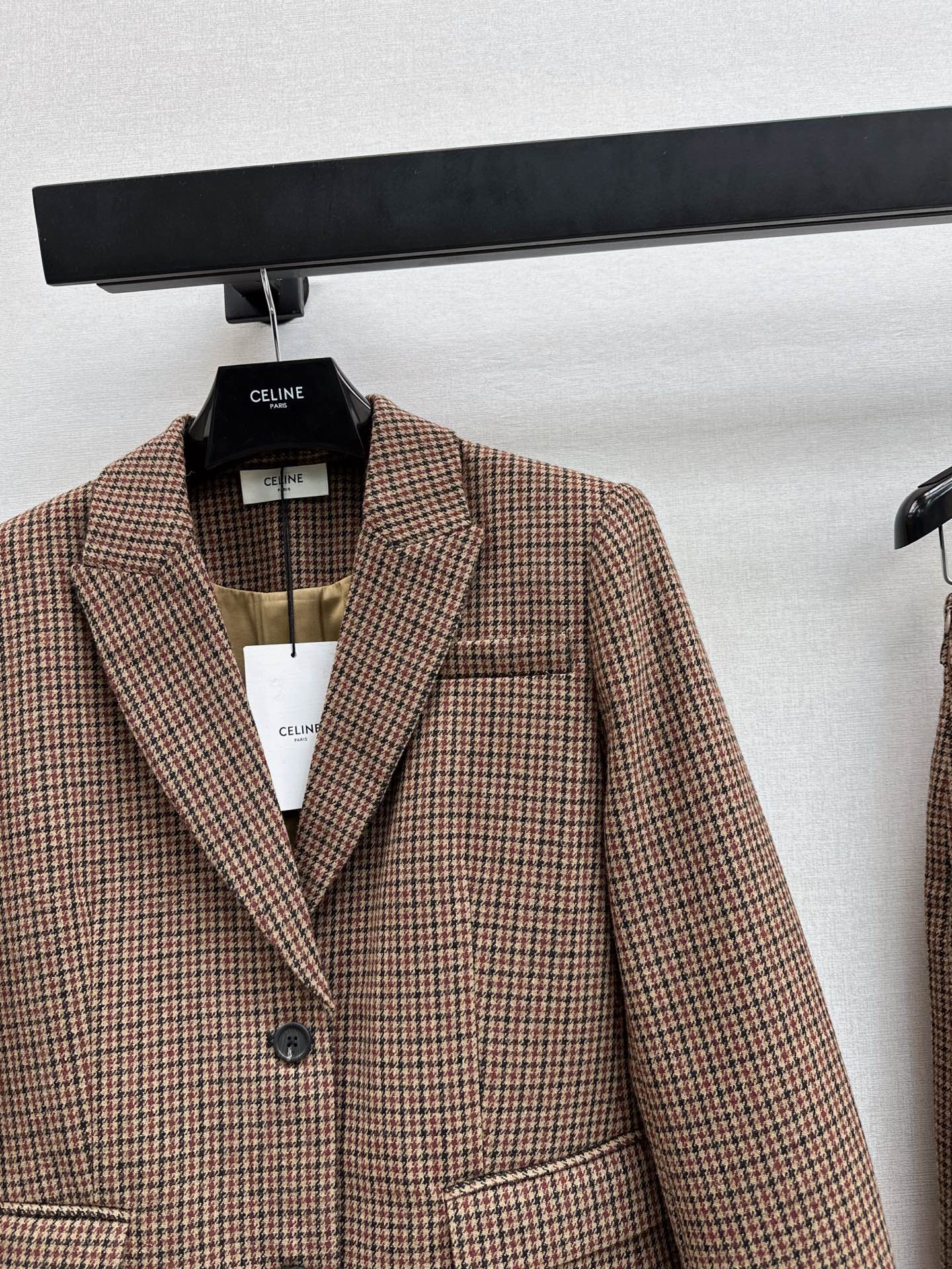 Ce1i NEW plaid blazer