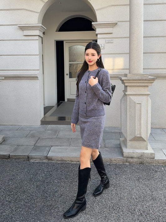 Bott NEW wool cardigan dress set