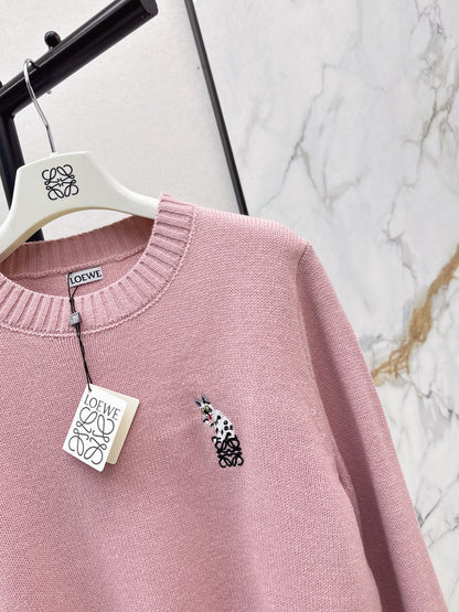 Loe NEW Embroidered sweater