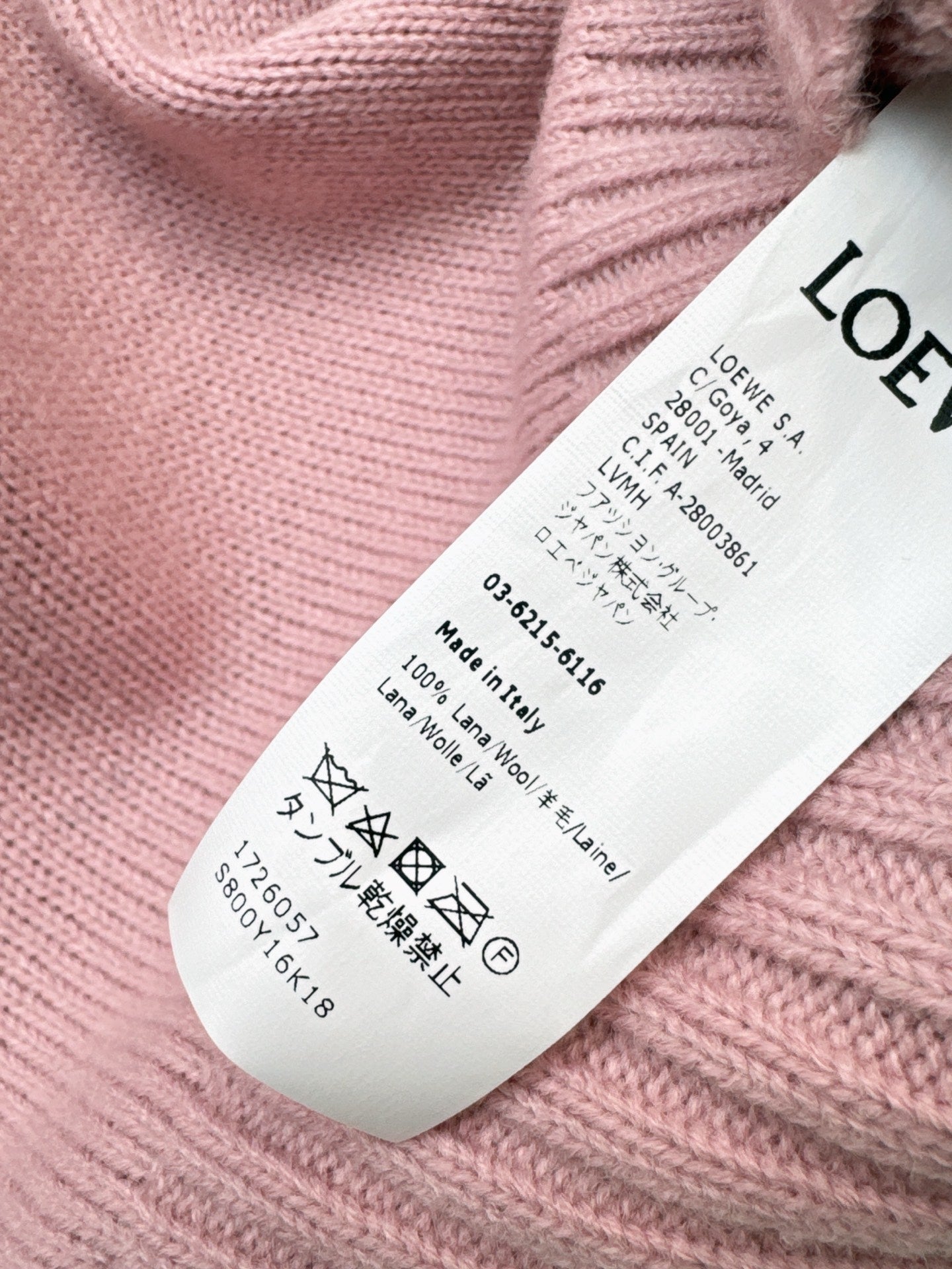 Loe NEW Embroidered sweater