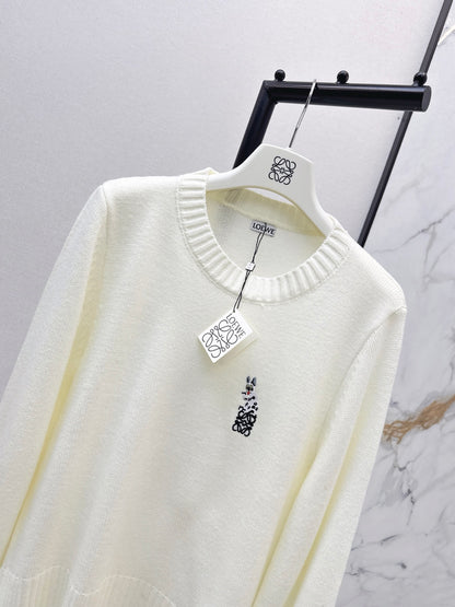 Loe NEW Embroidered sweater