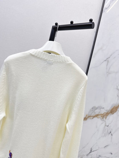 Loe NEW Embroidered sweater