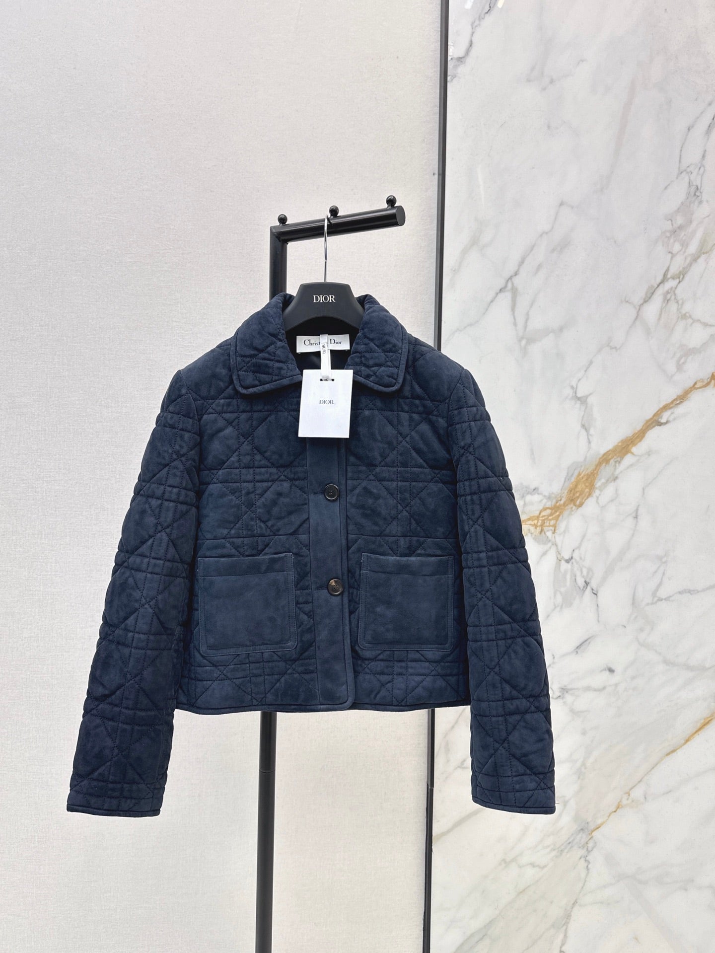 CD NEW Suede padded jacket