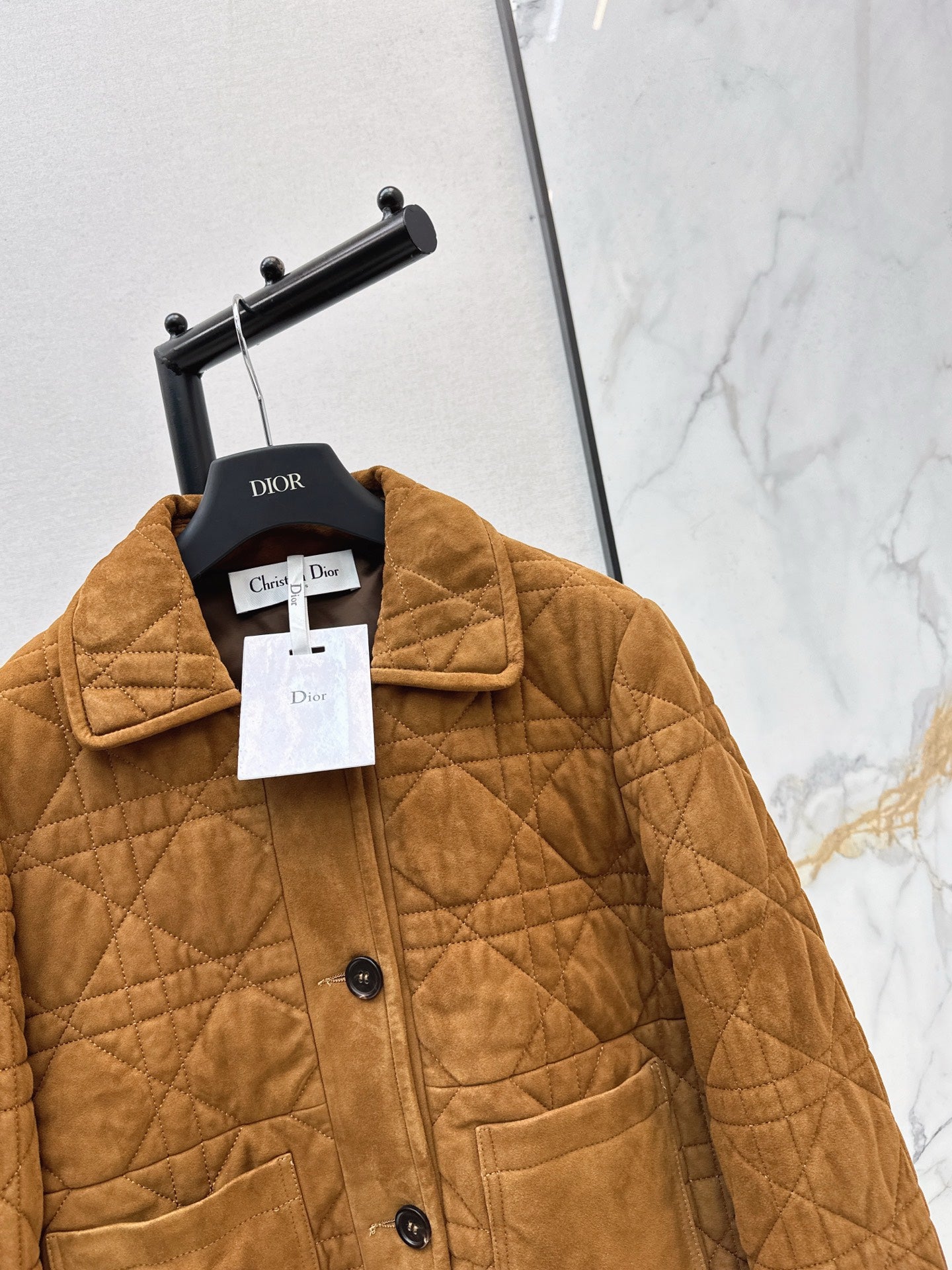 CD NEW Suede padded jacket