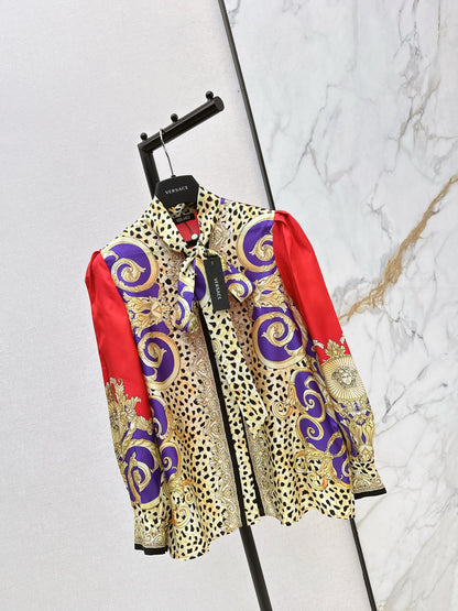 Ver NEW print silk shirt