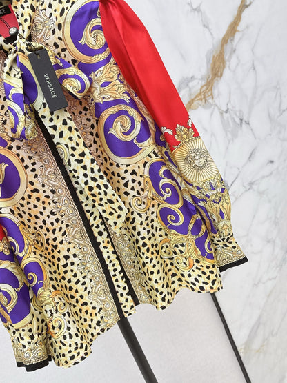Ver NEW print silk shirt