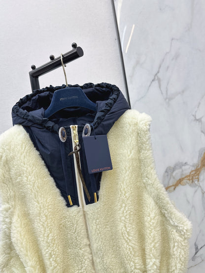 Louis NEW fleece hooded vest