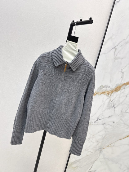 Loe NEW Zippered sweater jacket