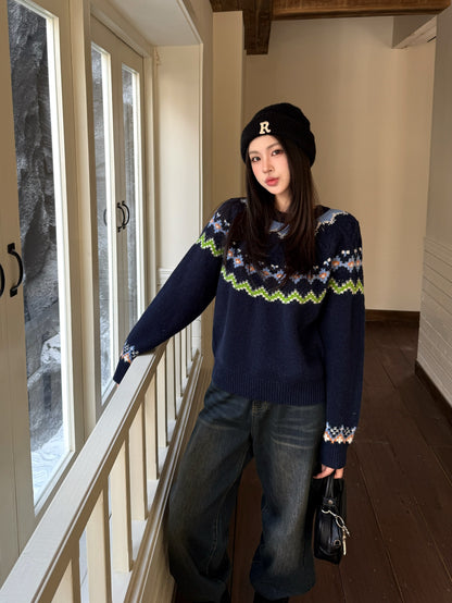Loro NEW fair Isle knit sweaters