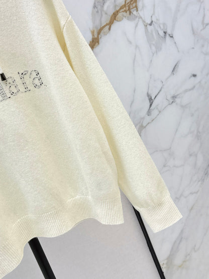 Max NEW rhinestone hooded sweater