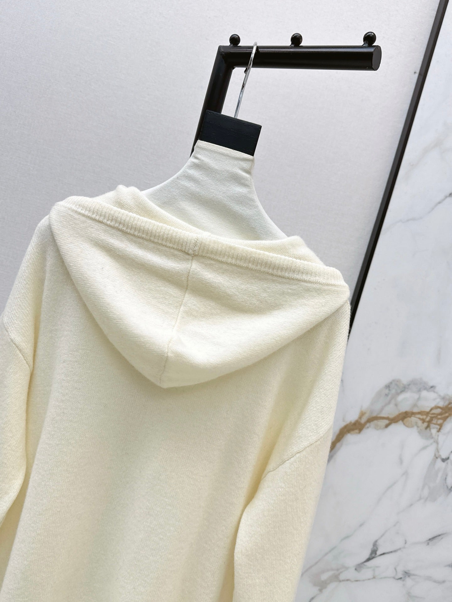 Max NEW rhinestone hooded sweater