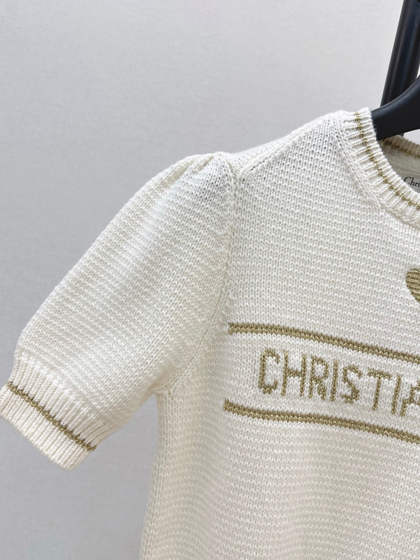 CD NEW Embroidered knitted sweater