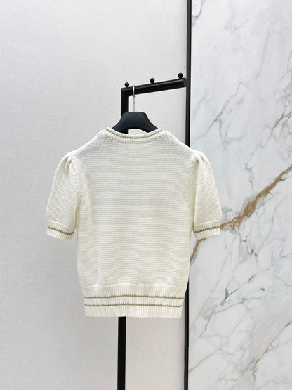 CD NEW Embroidered knitted sweater