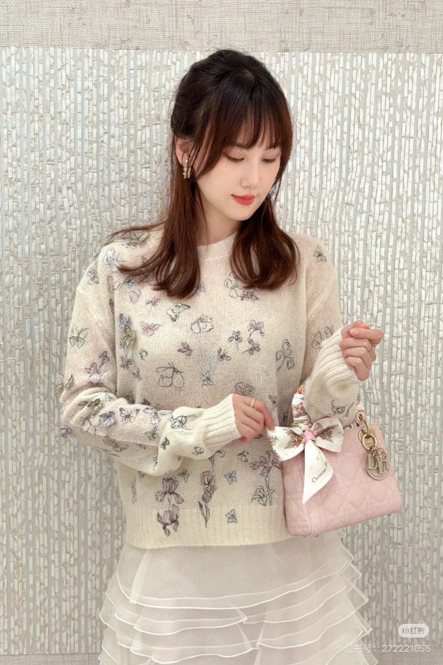 CD NEW embroidered knitwear