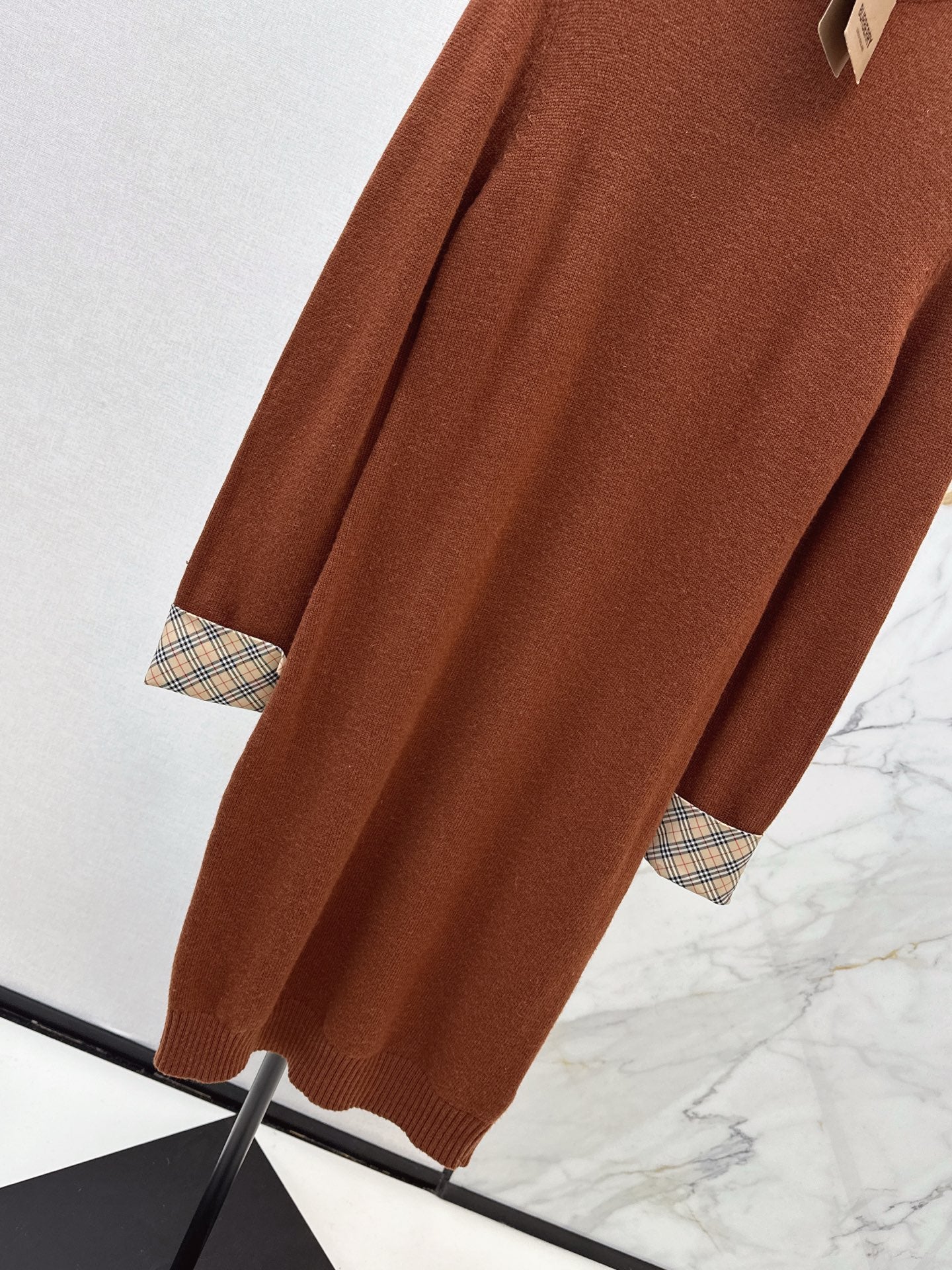 Bur NEW 2in1 contrast wool dress