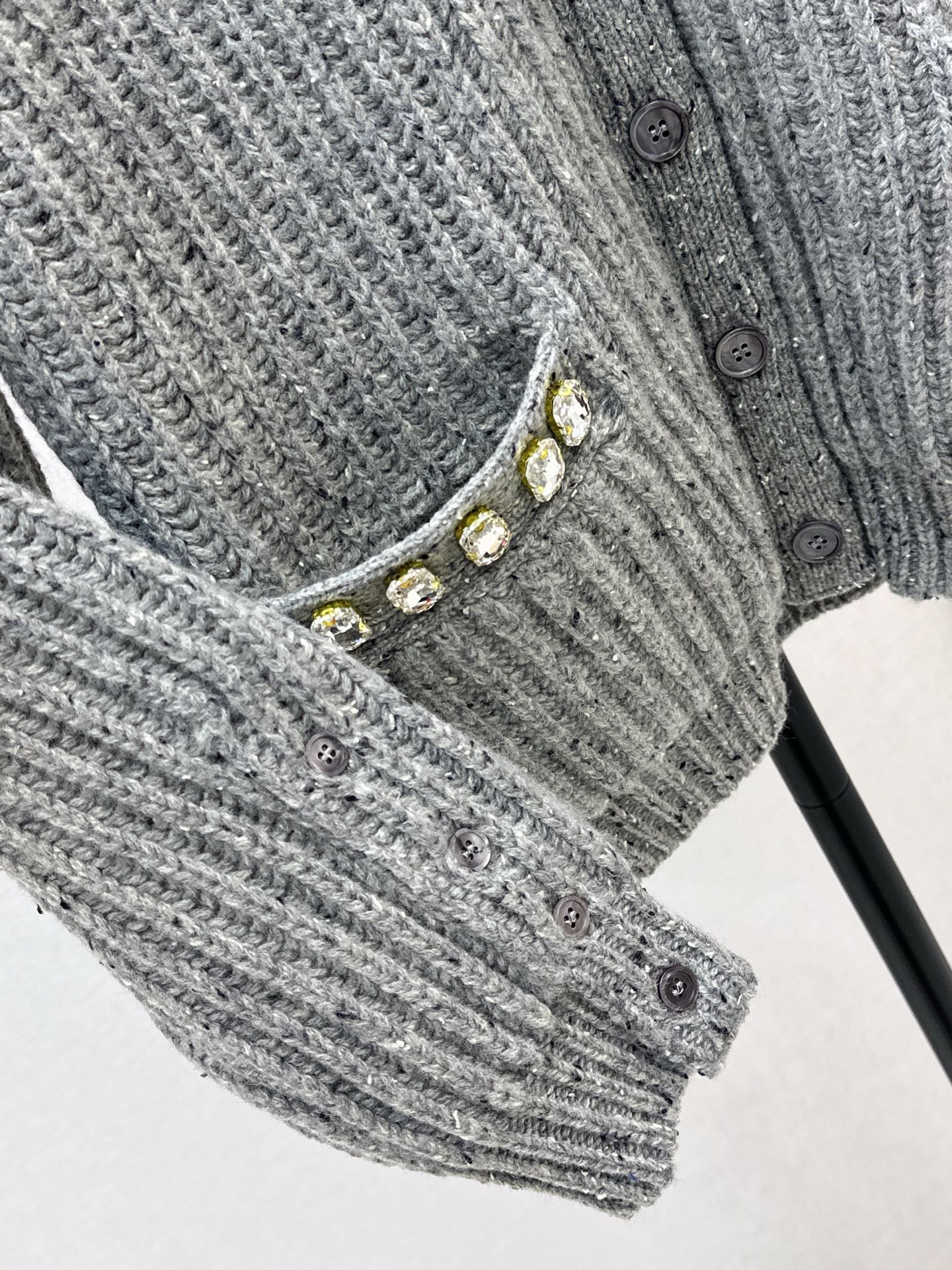 Thom NEW rhinestone knit cardigan