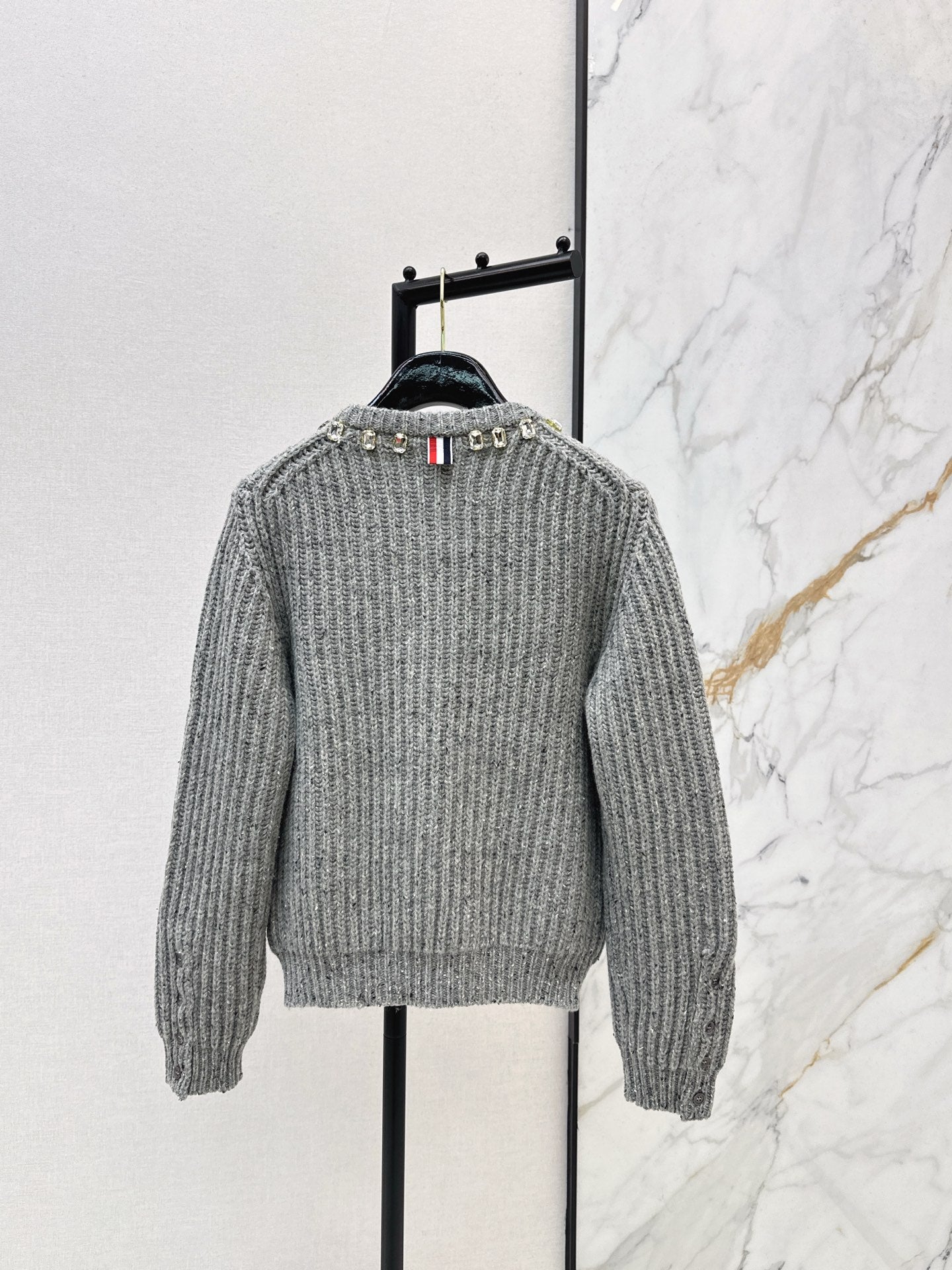 Thom NEW rhinestone knit cardigan
