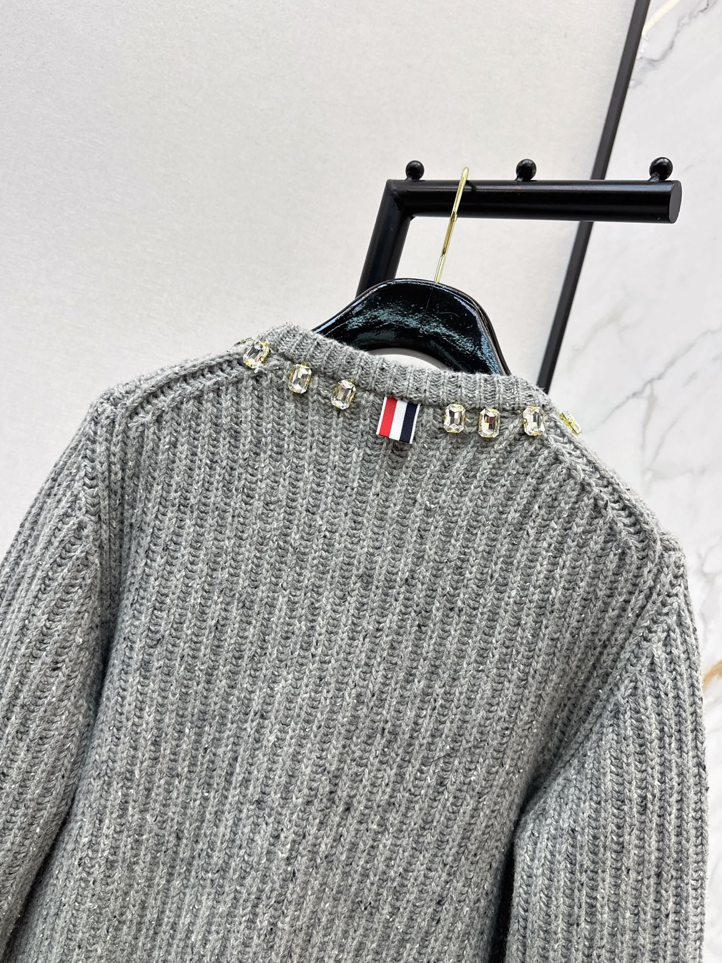 Thom NEW rhinestone knit cardigan