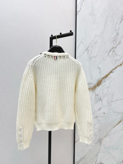 Thom NEW rhinestone knit cardigan