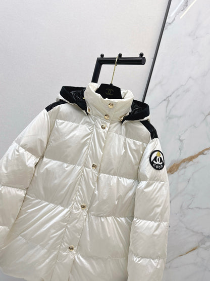 Chan NEW Hooded down jacket