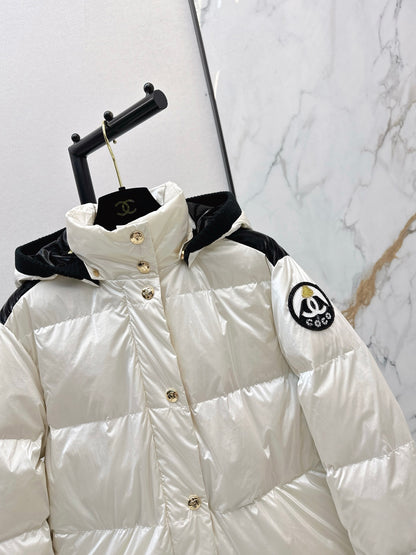 Chan NEW Hooded down jacket