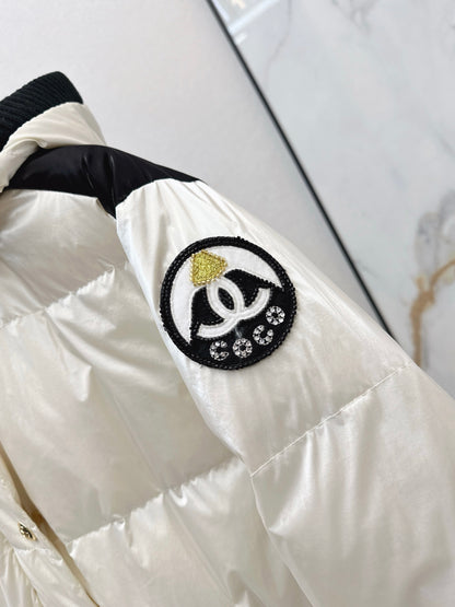 Chan NEW Hooded down jacket