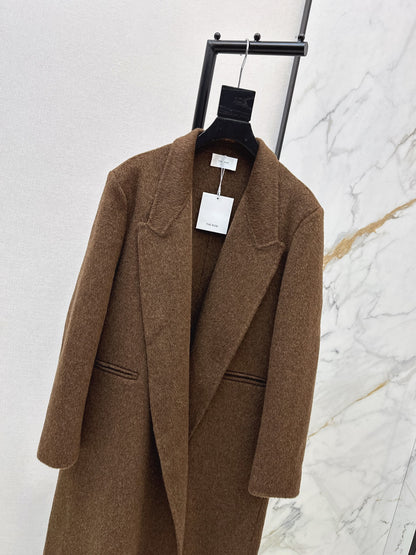 Row NEW woolen overcoats