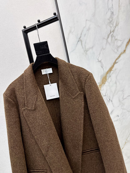Row NEW woolen overcoats