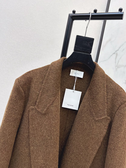 Row NEW woolen overcoats