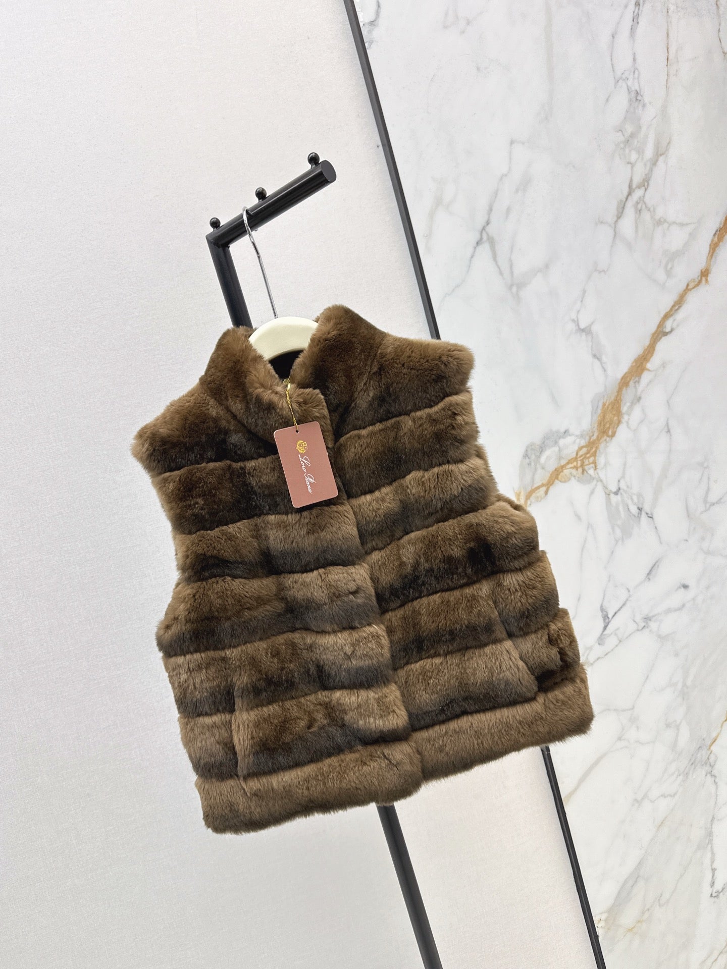 Loro NEW rabbit hair vest