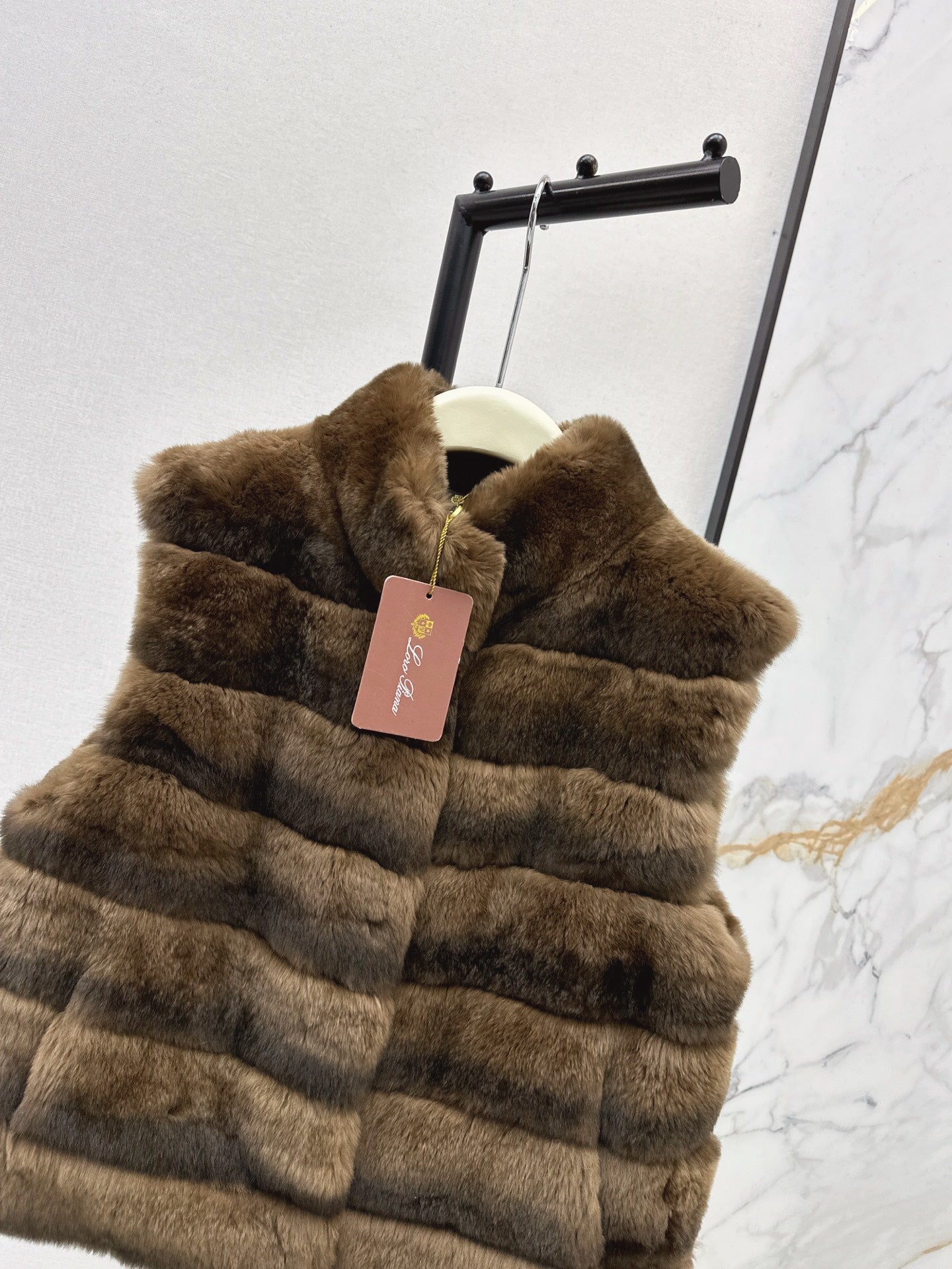 Loro NEW rabbit hair vest