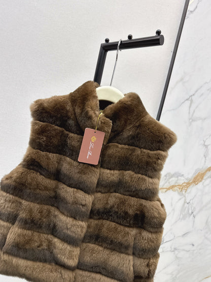 Loro NEW rabbit hair vest