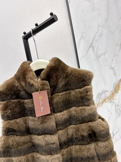 Loro NEW rabbit hair vest