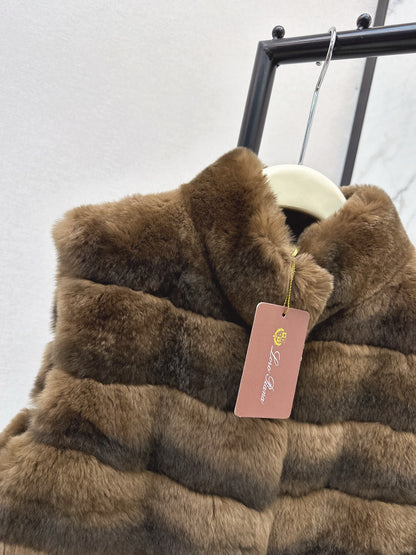Loro NEW rabbit hair vest