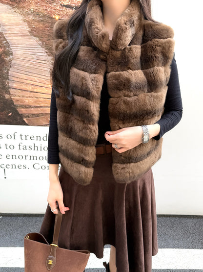 Loro NEW rabbit hair vest