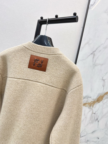 Fend NEW wool knit cardigan