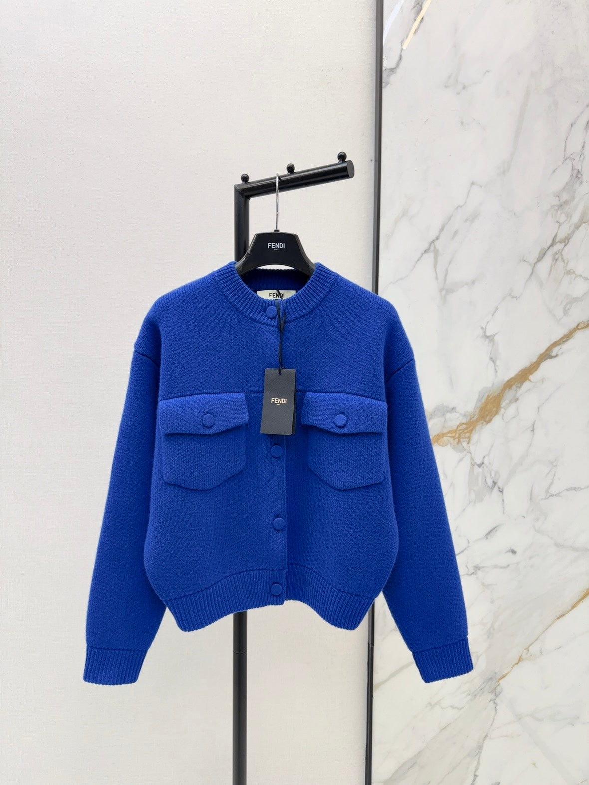 Fend NEW wool knit cardigan