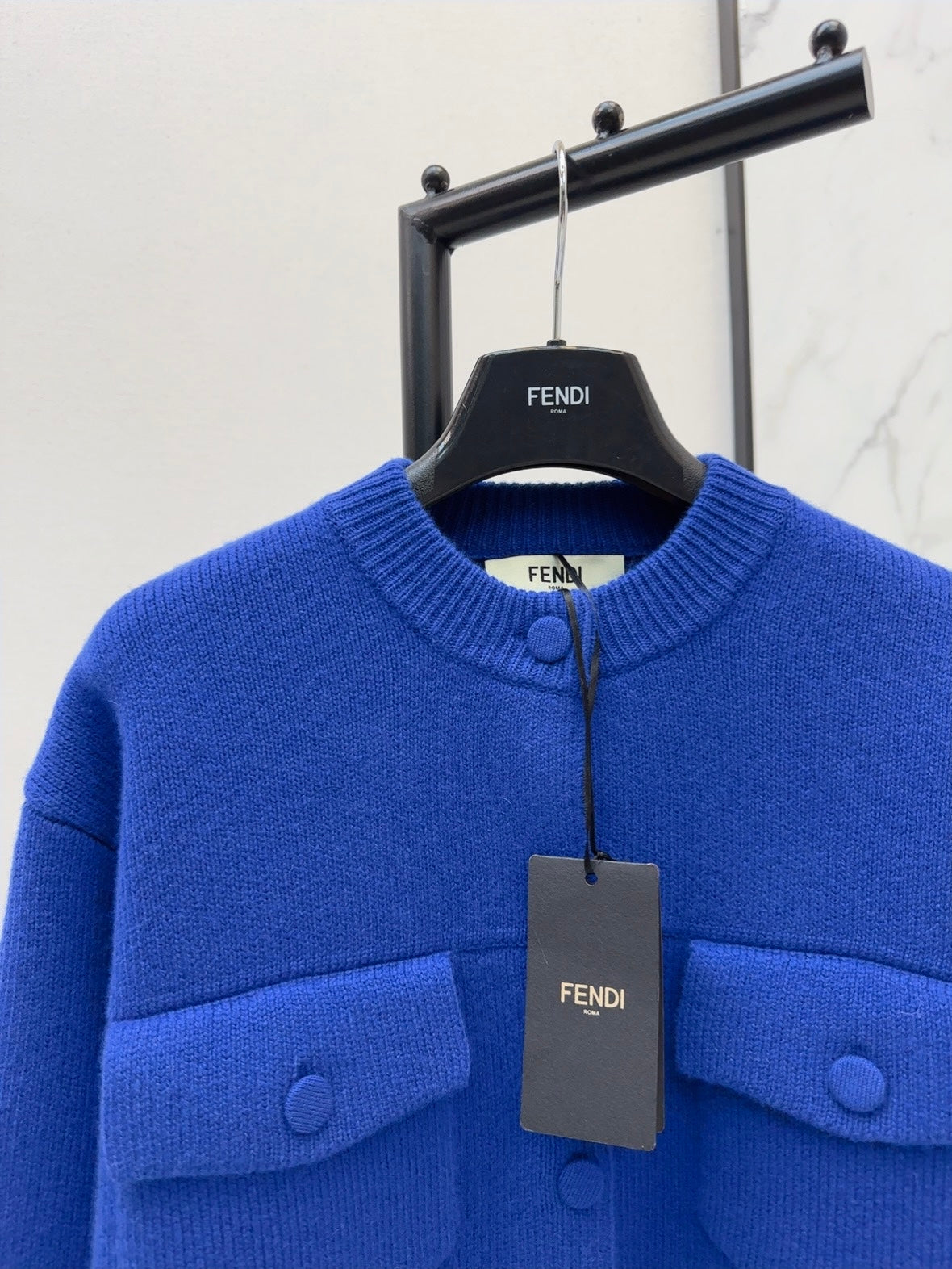 Fend NEW wool knit cardigan