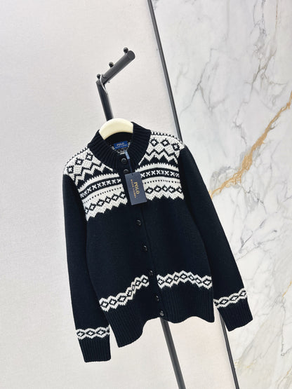 Ral NEW fair Isle knitted cardigan