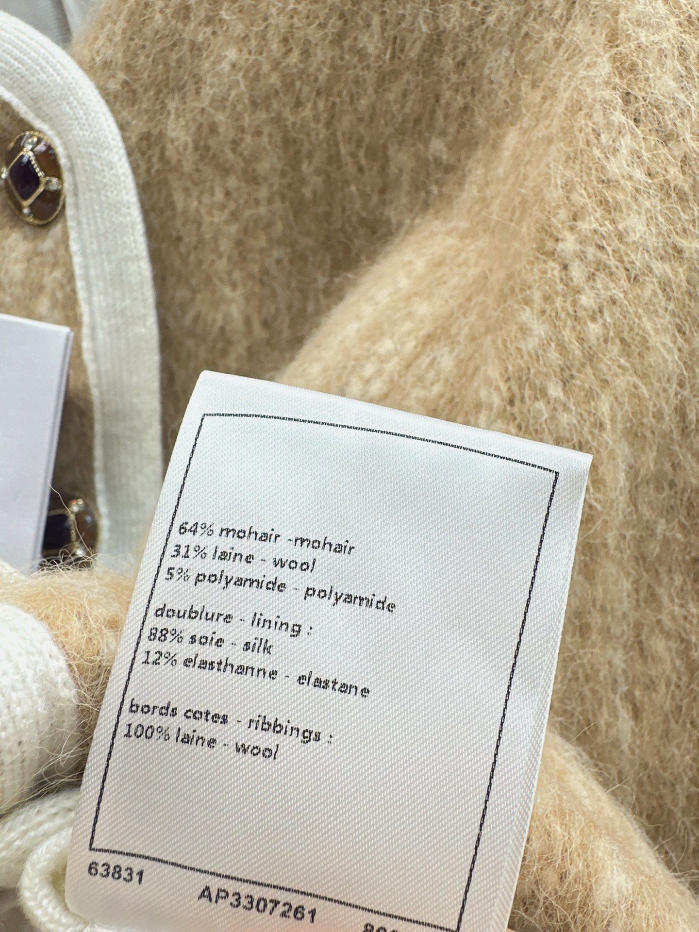 Chan NEW Skiing-themed woolen suit set