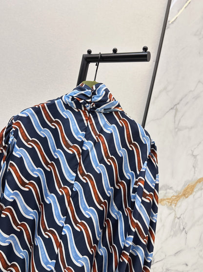 Guc NEW printed silk shirt