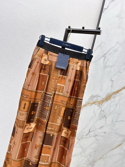 Louis NEW printed silk pants