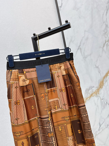 Louis NEW printed silk pants