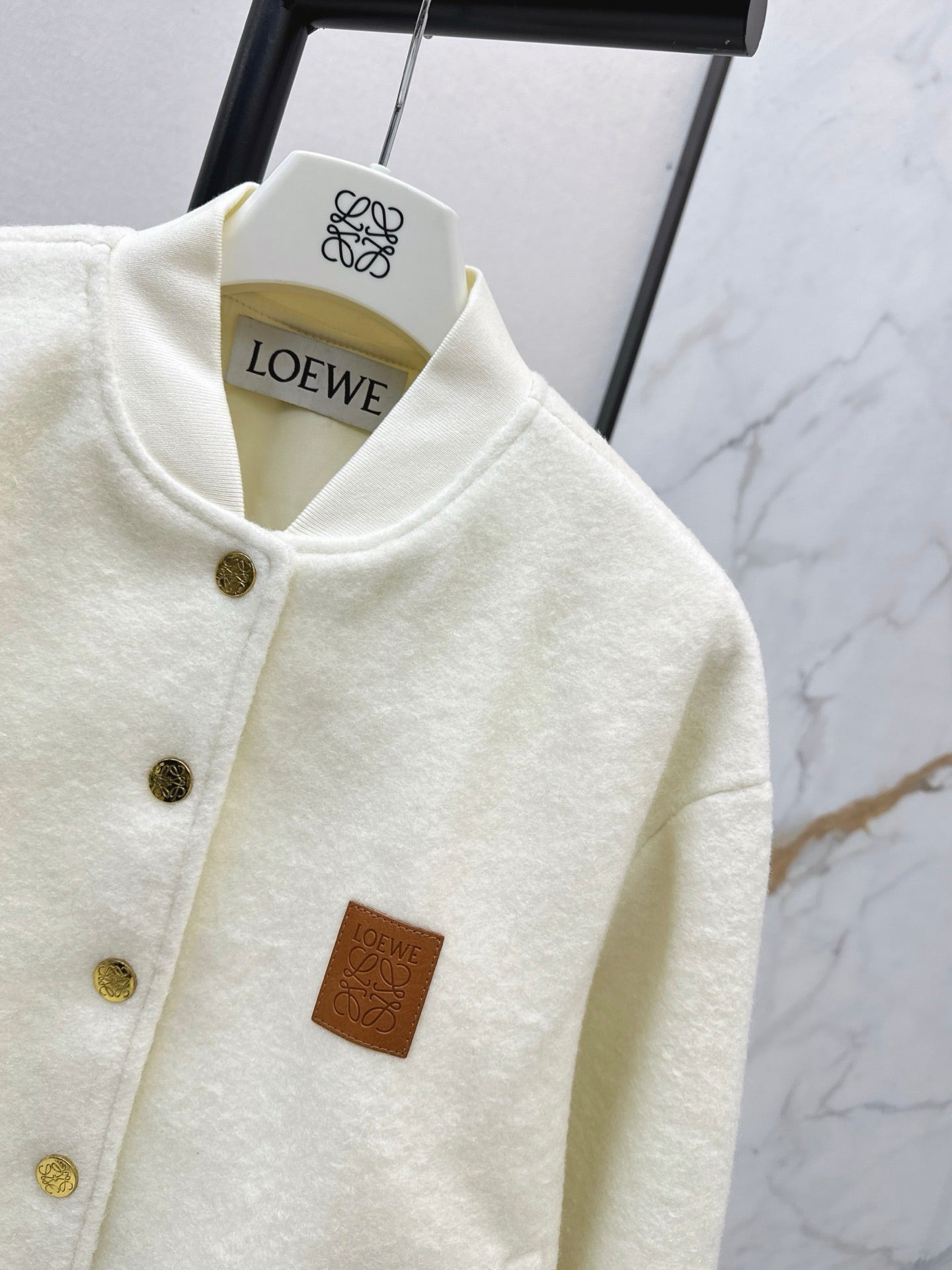 Loe NEW woolen baseball jacket