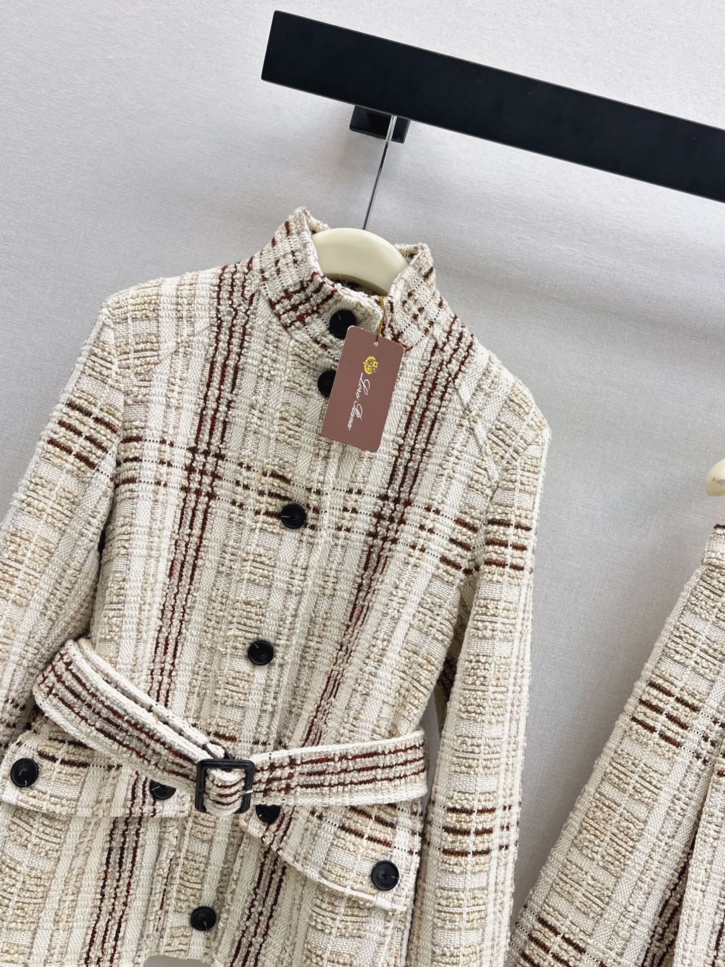 Loro NEW checked tweed jacket