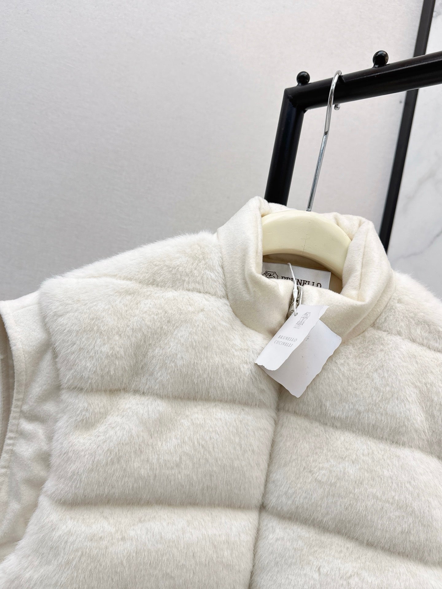 Brun NEW woolen  down vest