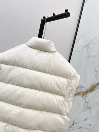 Brun NEW woolen  down vest