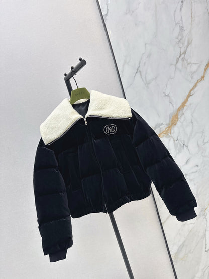 Guc NEW Velvet down jacket