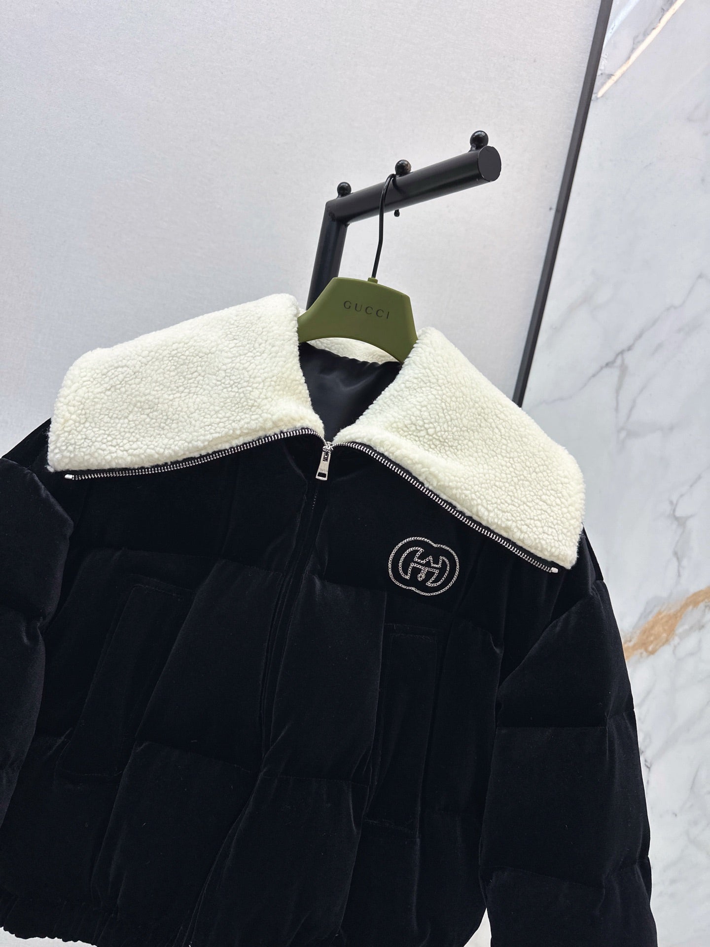 Guc NEW Velvet down jacket